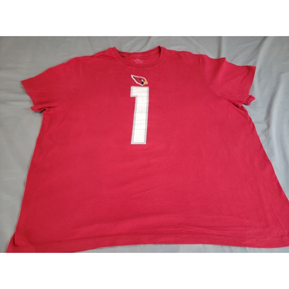 Nike Arizona Cardinals Kyler Murray #1 T Shirt Mens 3XL Red NFL Football Jersey